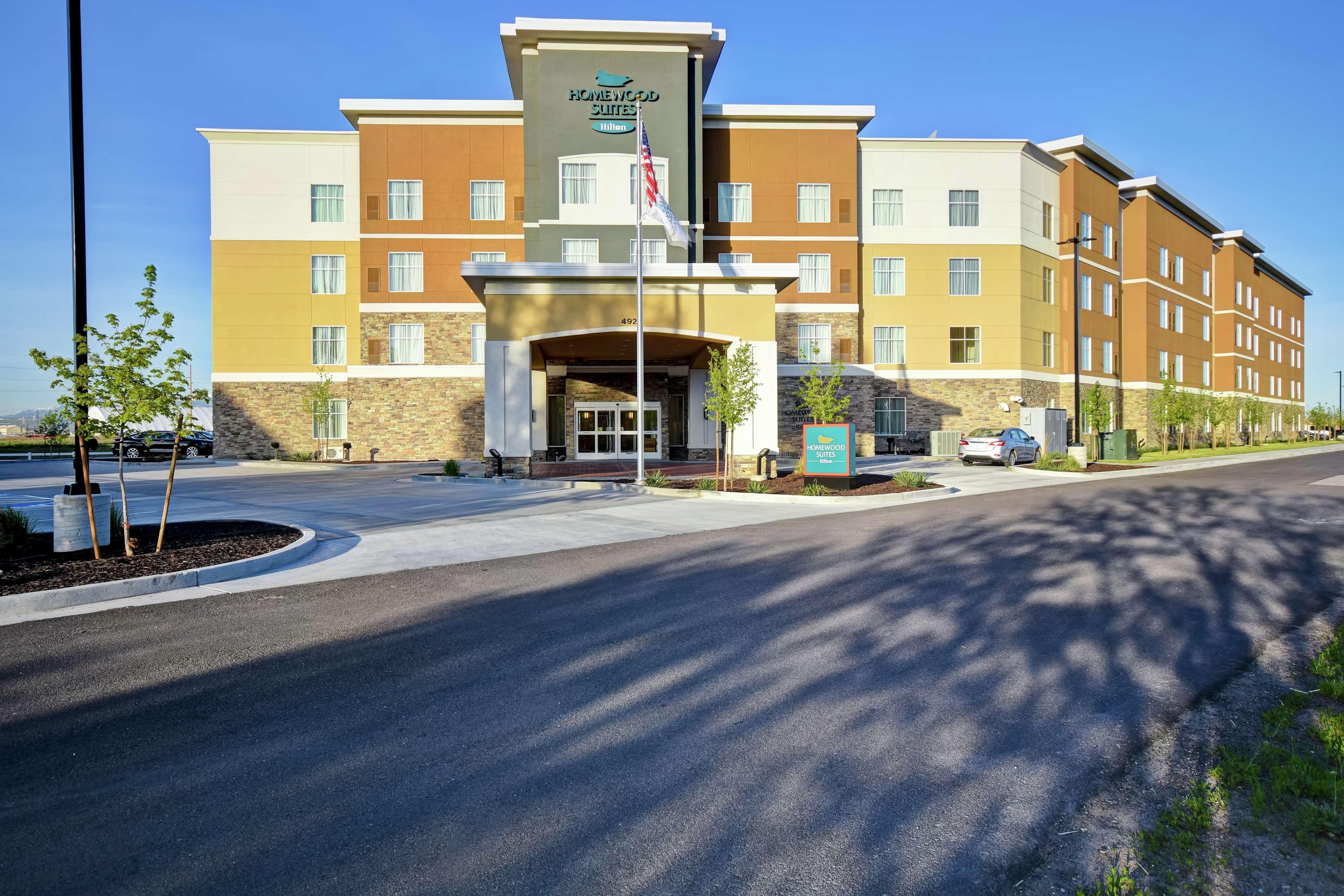 โฮมวูด สวีท บาย ฮิลตัน ซอลต์เลคซิตี้/แอร์พอร์ต ยูทาห์ Hotel ภายนอก รูปภาพ